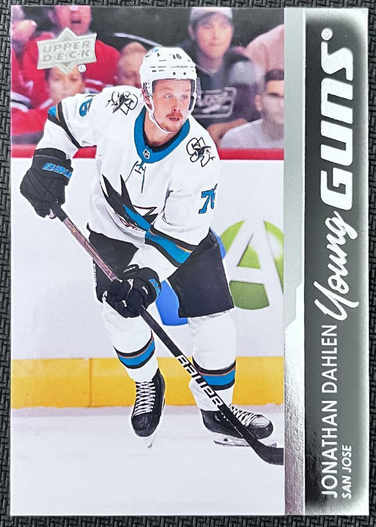 2021-22 Upper Deck Jonathan Dahlen Rookie San Jose Sharks #473