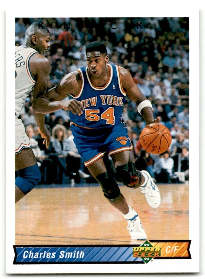 1992-93 Upper Deck Charles Smith New York Knicks #326