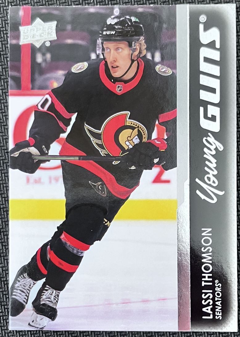 2021-22 Upper Deck Lassi Thomson Rookie Ottawa Senators #728