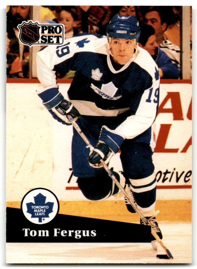 1991-92 Pro Set Tom Fergus Toronto Maple Leafs #234