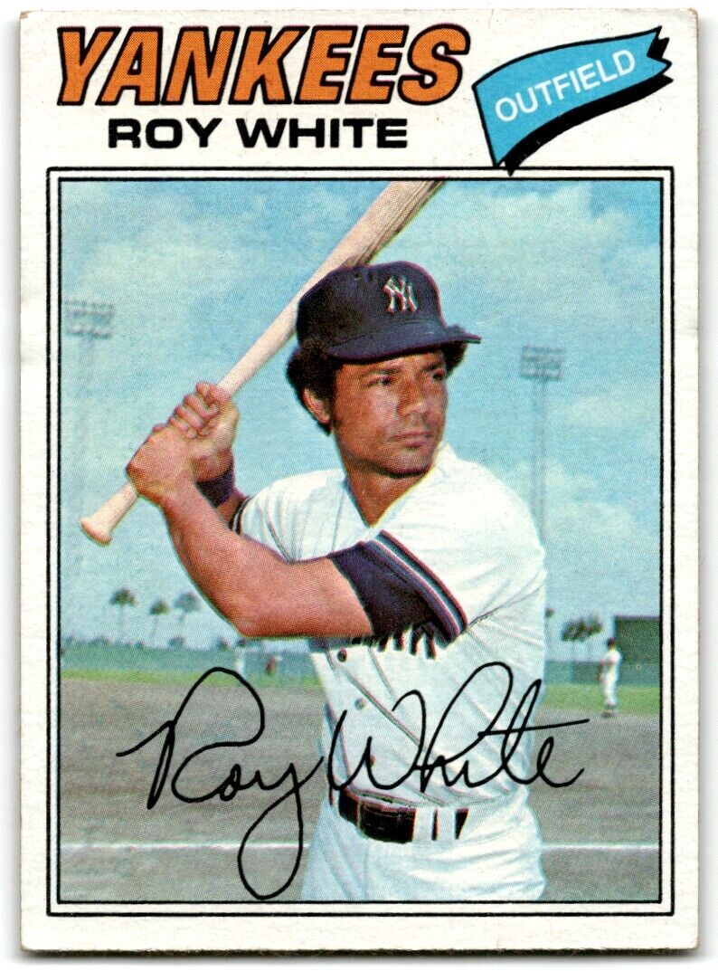 1977 Topps Roy White New York Yankees #485