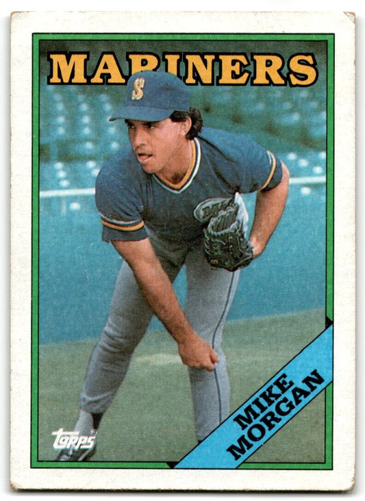 1988 Topps Mike Morgan Seattle Mariners #32