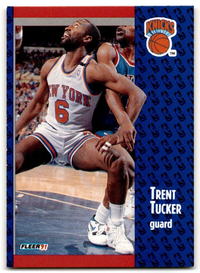 1991-92 Fleer Trent Tucker New York Knicks #140