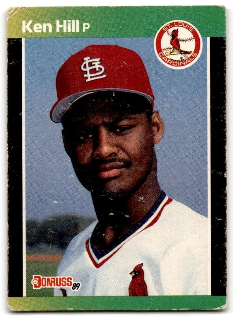 1989 Donruss Ken Hill Rookie St. Louis Cardinals #536