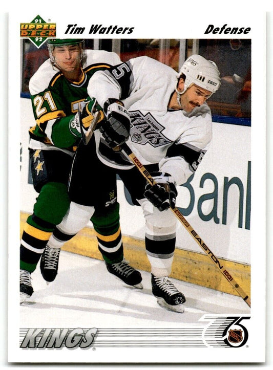 1991-92 Upper Deck Tim Watters Los Angeles Kings #471