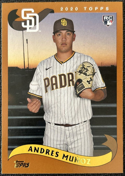 2020 Topps Archives Andres Muñoz Rookie San Diego Padres #269