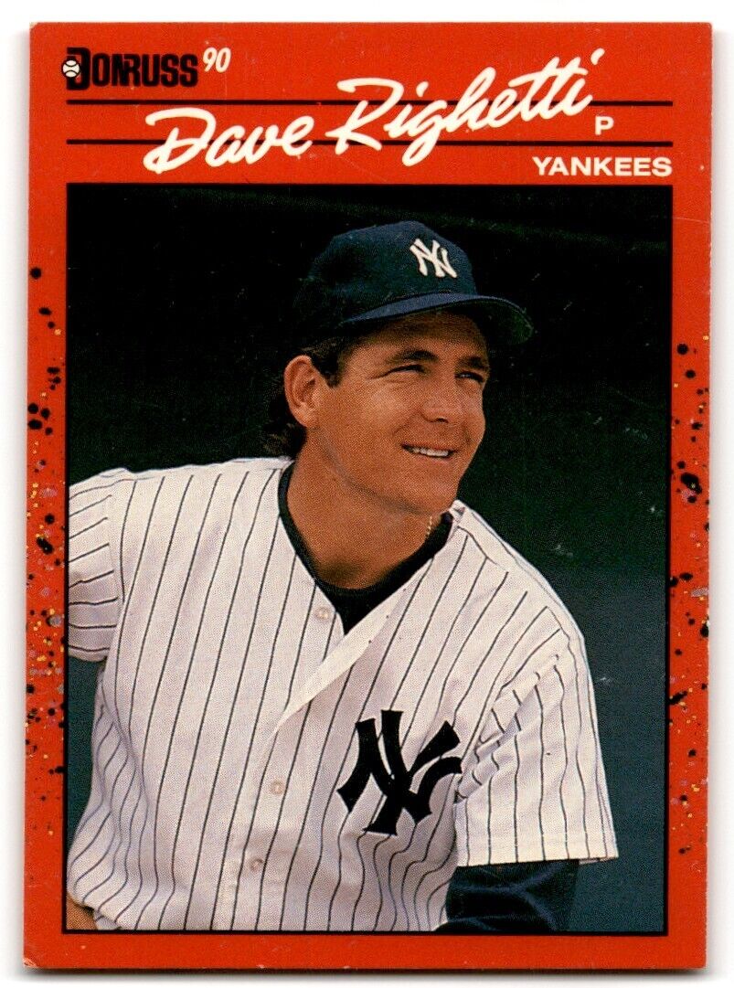 1990 Donruss Dave Righetti New York Yankees #311