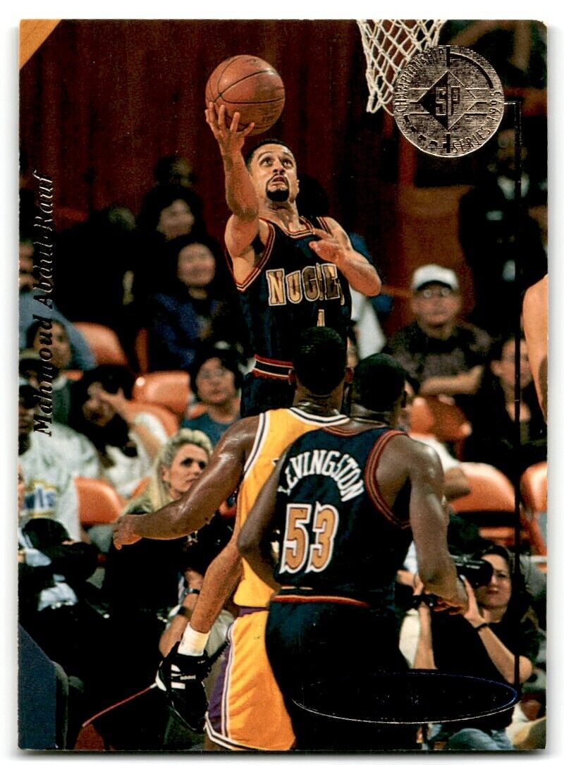 1995-96 SP Championship Series 1995 Mahmoud Abdul-Rauf Denver Nuggets #52