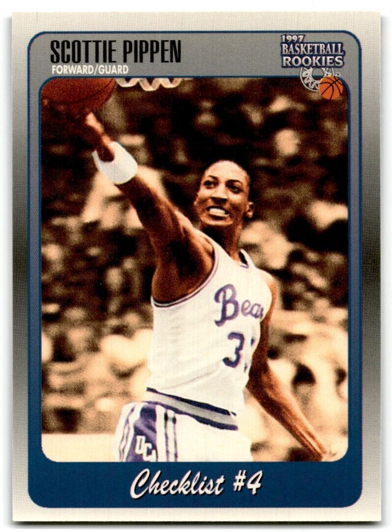 1997-98 Score Board Rookies Scottie Pippen Central Arkansas Bears #100