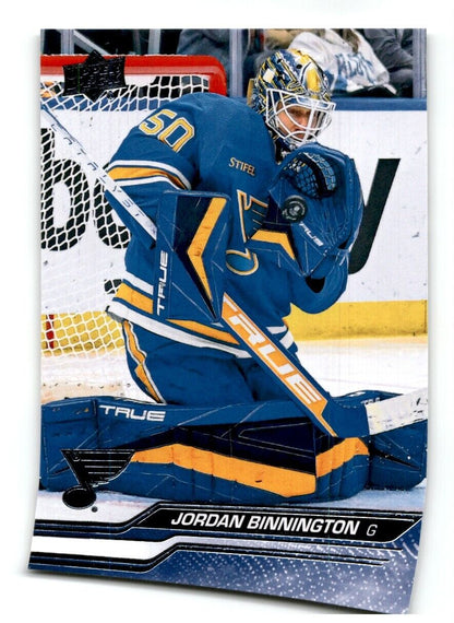 2023-24 Upper Deck Jordan Binnington St. Louis Blues #410