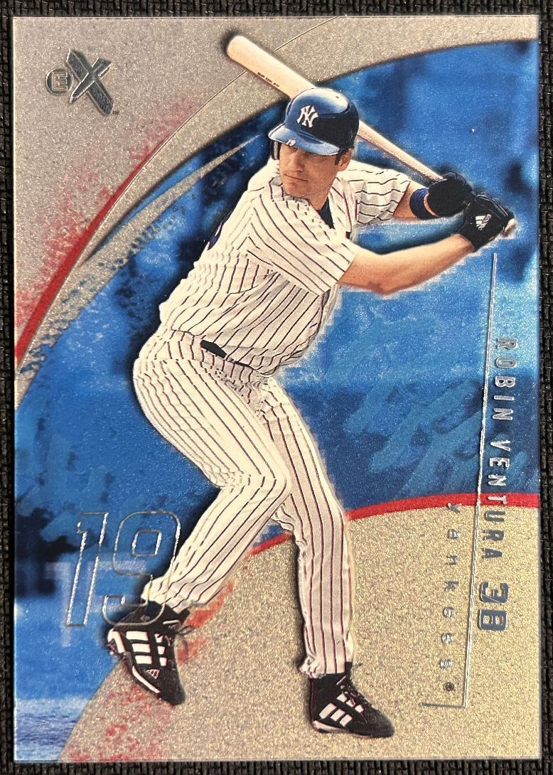 2002 Fleer E-X Robin Ventura New York Yankees #40