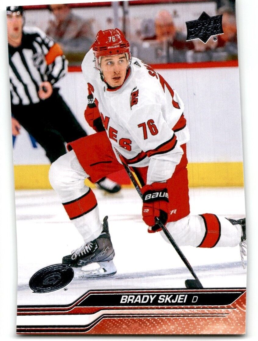 2023-24 Upper Deck Brady Skjei Carolina Hurricanes #286