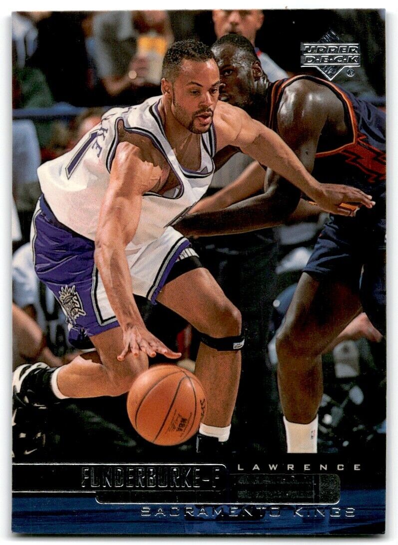 1999-00 Upper Deck Lawrence Funderburke Sacramento Kings #104