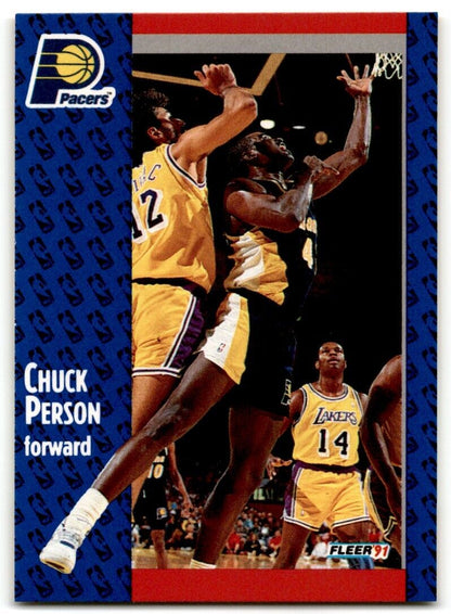 1991-92 Fleer Chuck Person Indiana Pacers #84