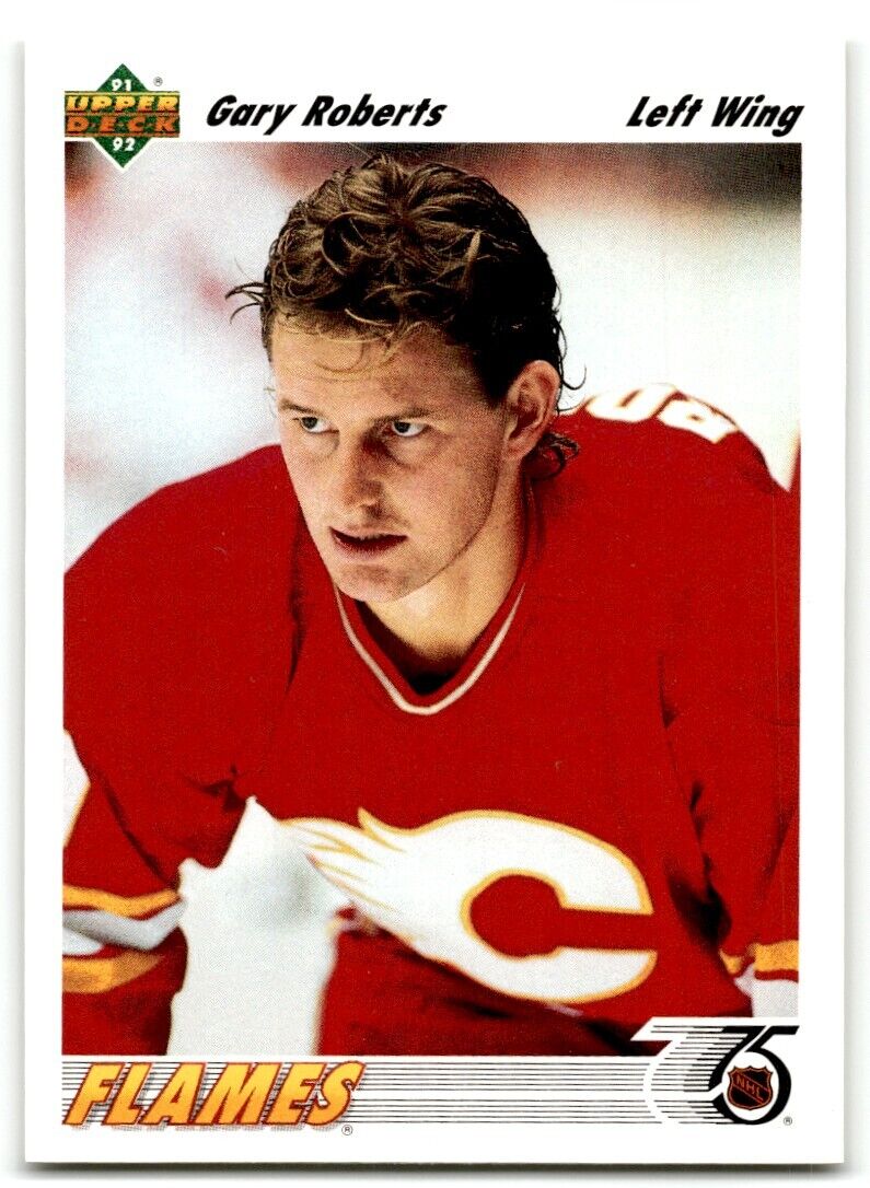 1991-92 Upper Deck Gary Roberts Calgary Flames #190