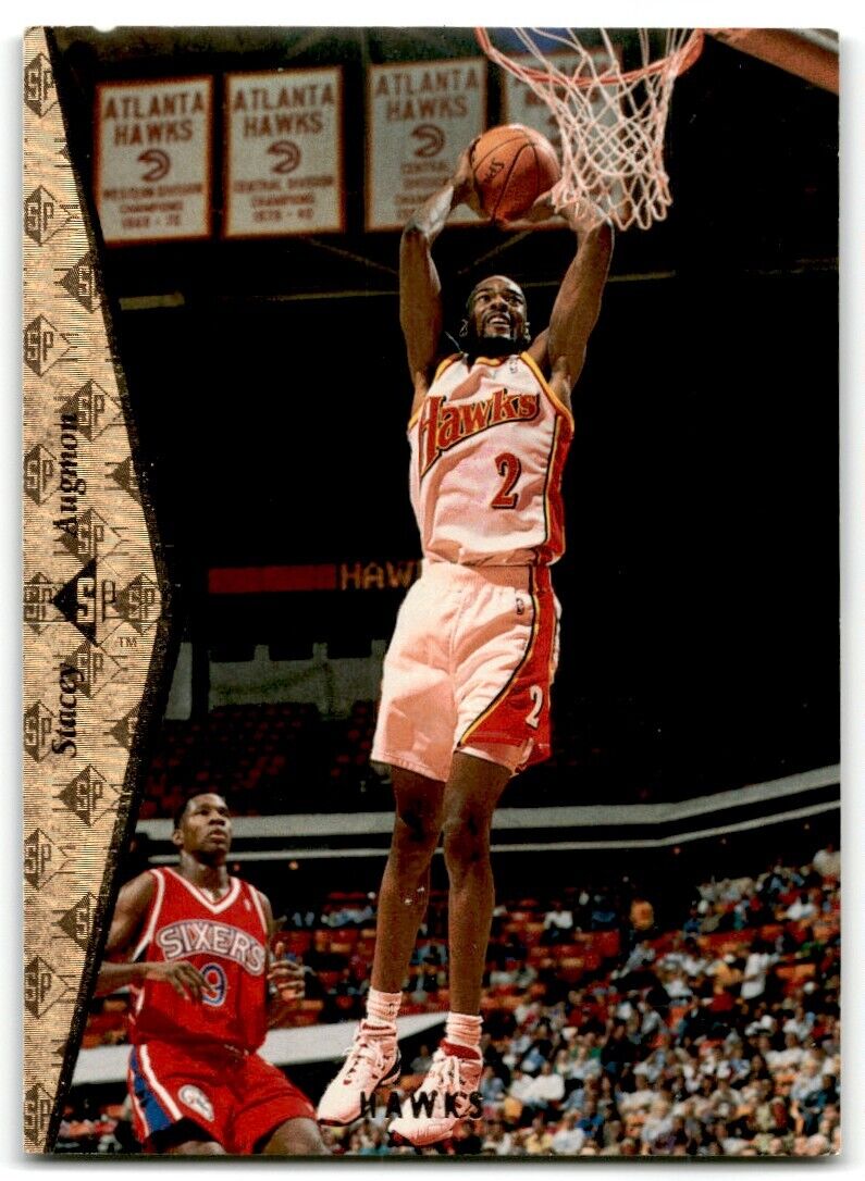 1994-95 SP Die Cuts Stacey Augmon Atlanta Hawks #D31