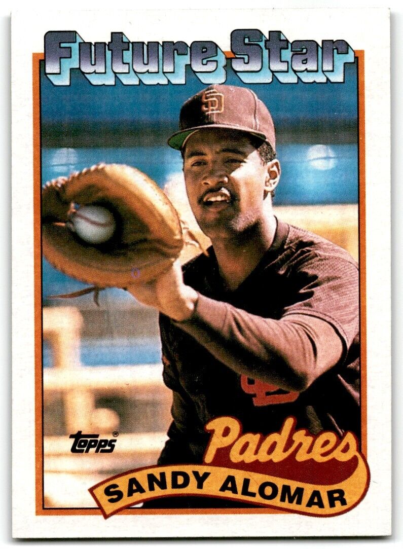 1989 Topps Sandy Alomar Jr. San Diego Padres #648