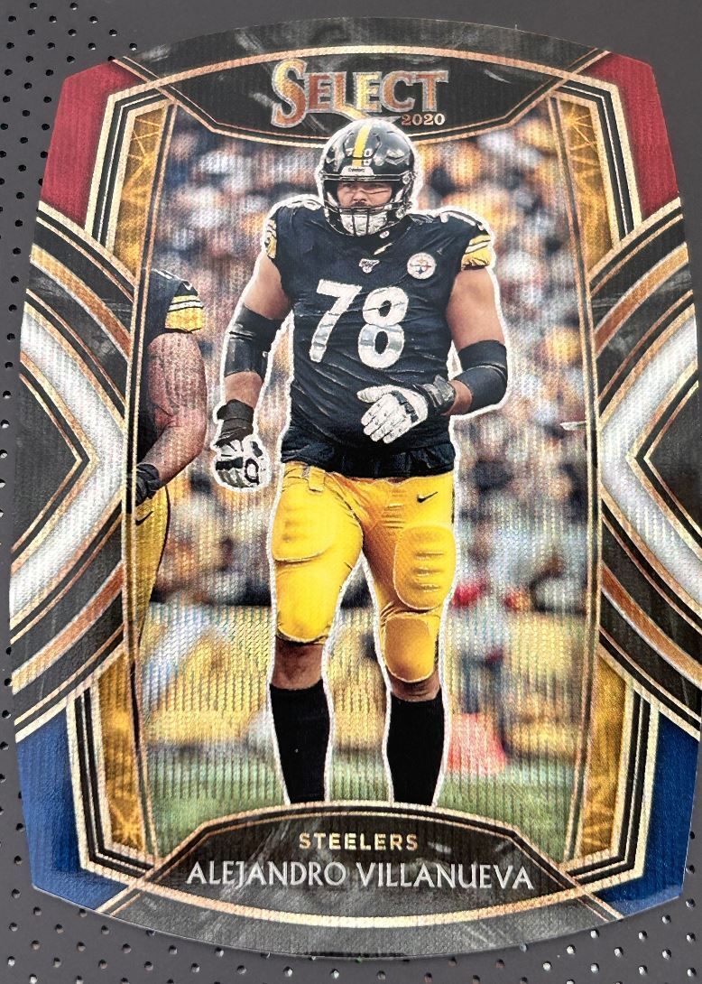 2020 Panini Select Alejandro Villanueva Pittsburgh Steelers #233