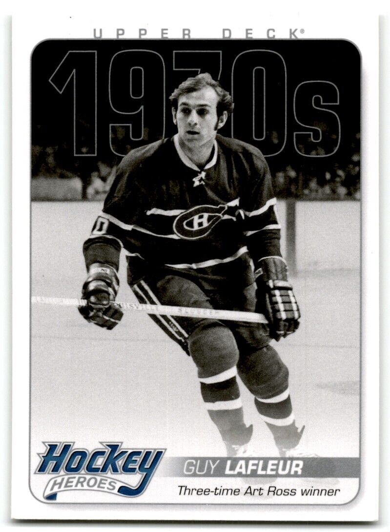 2012-13 Upper Deck Hockey Heroes 1970s Guy Lafleur Montreal Canadiens #HH33