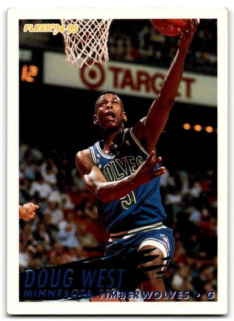 1994-95 Fleer Doug West Minnesota Timberwolves #137