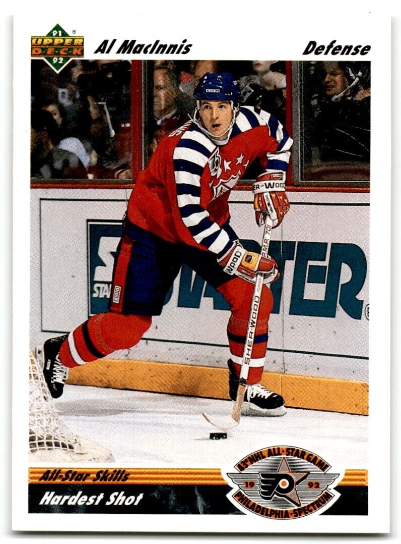 1991-92 Upper Deck Al MacInnis Calgary Flames #632