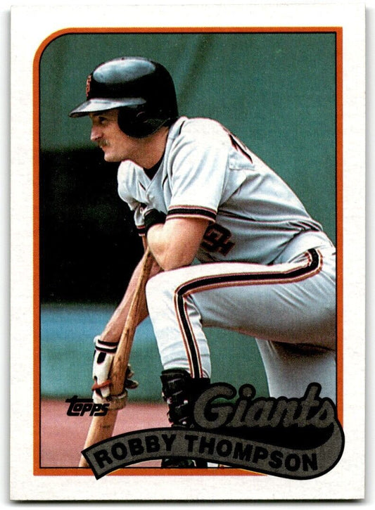 1989 Topps Robby Thompson San Francisco Giants #15