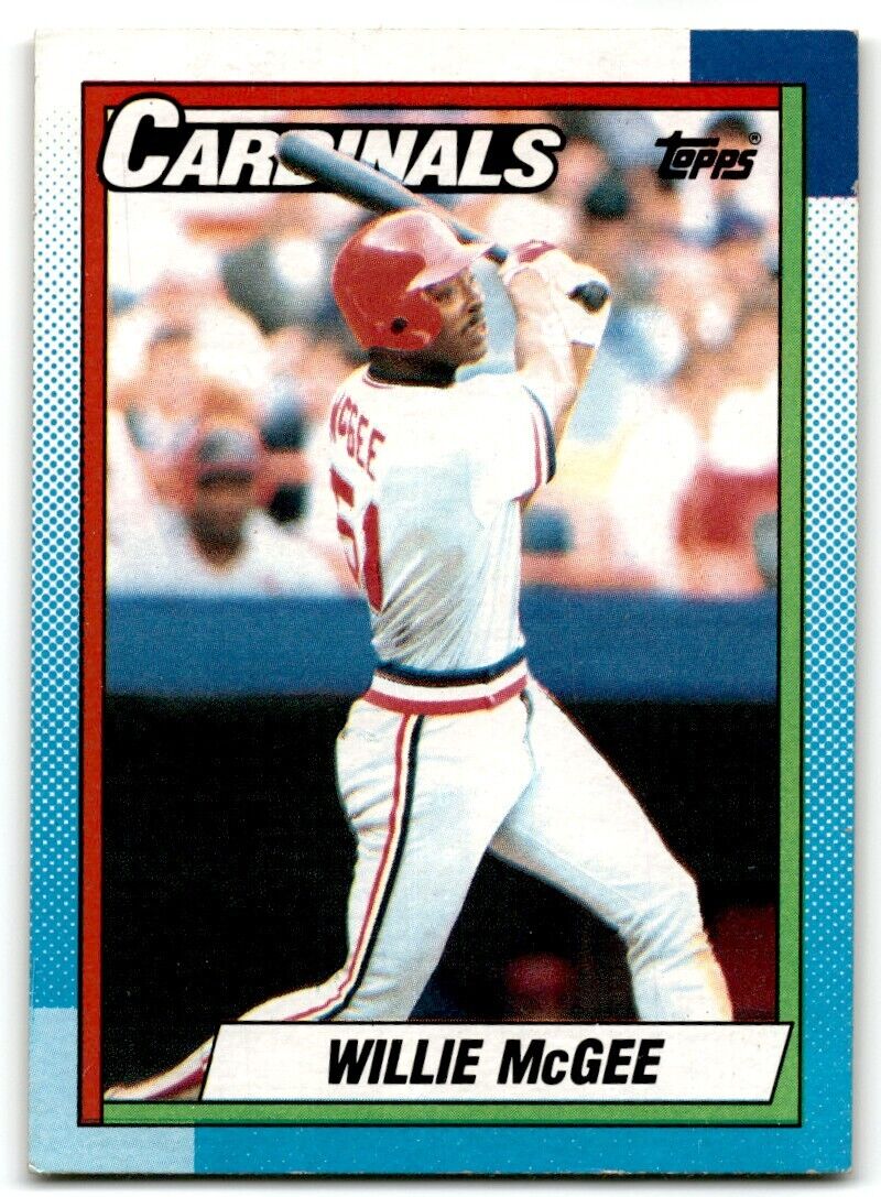 1990 Topps Willie McGee St. Louis Cardinals #285