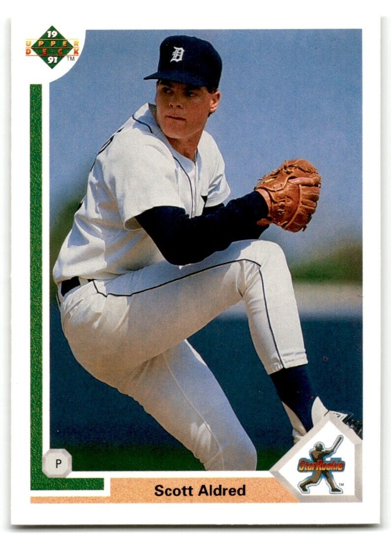 1991 Upper Deck Scott Aldred Detroit Tigers #7