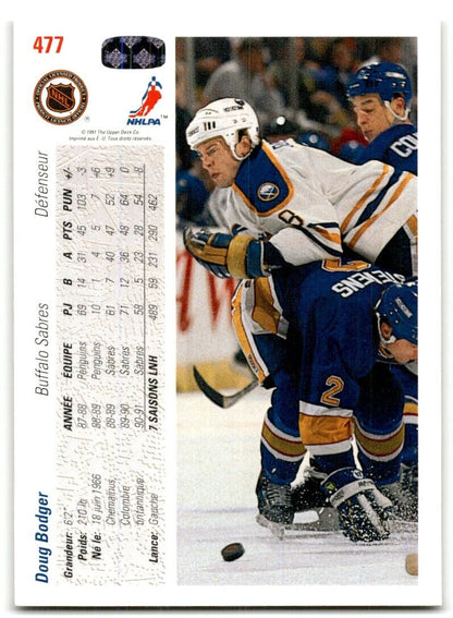 1991-92 Upper Deck Doug Bodger Buffalo Sabres #477