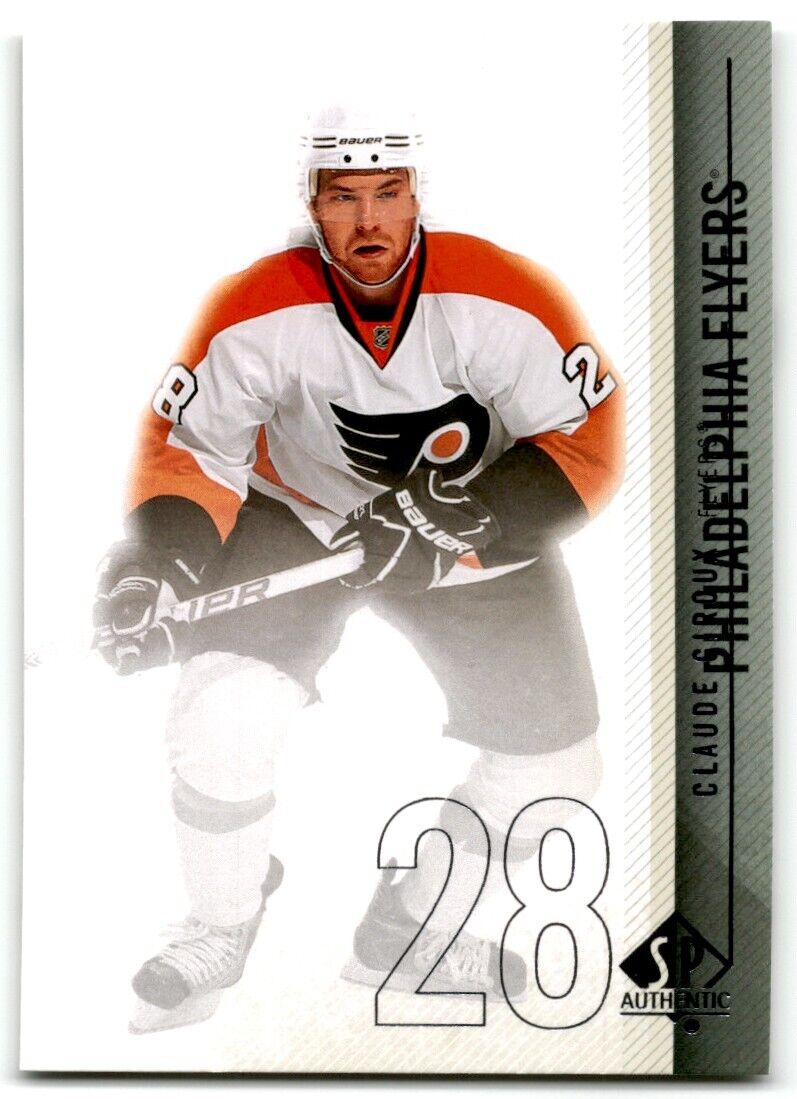 2011-12 SP Authentic Claude Giroux Philadelphia Flyers #29