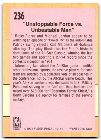 1991-92 Fleer 1991 All-Star Game ASG #236