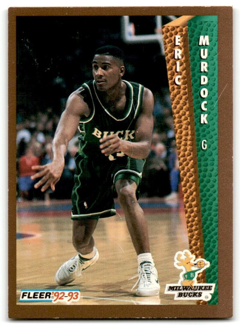 1992-93 Fleer Eric Murdock Milwaukee Bucks #376