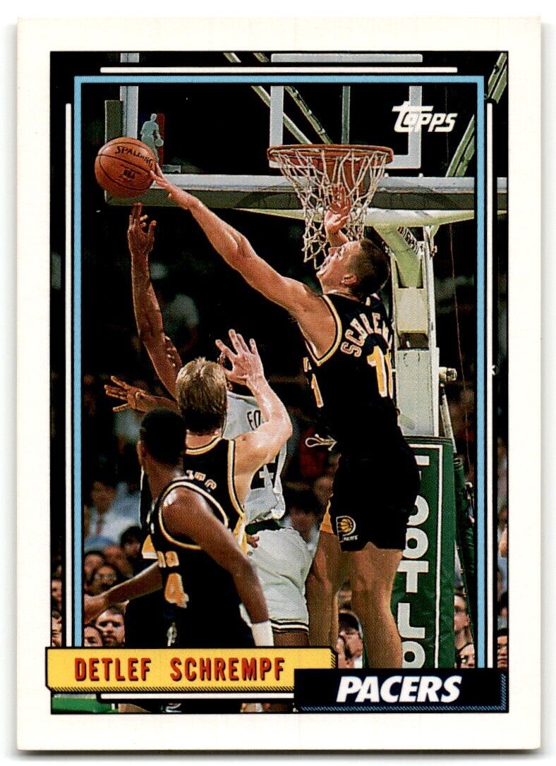 1992-93 Topps Detlef Schrempf Indiana Pacers #64