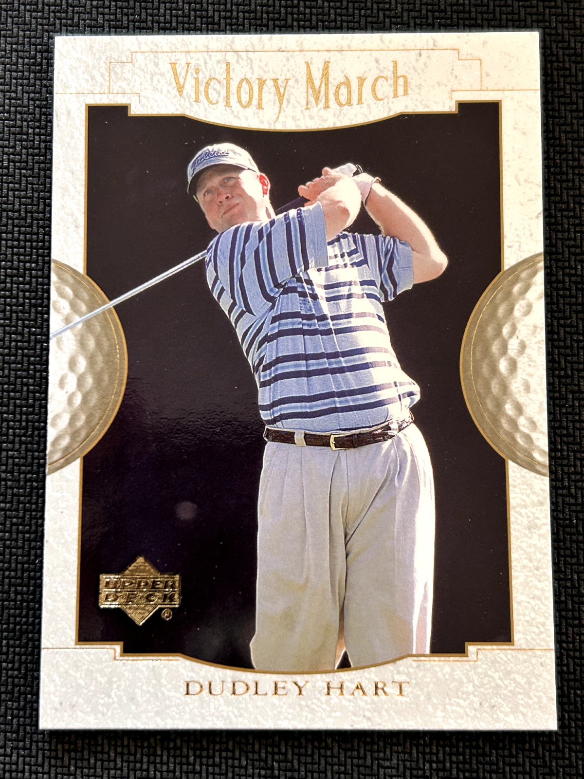 2001 Upper Deck Golf Trading Cards #155 Dudley Hart Victory March