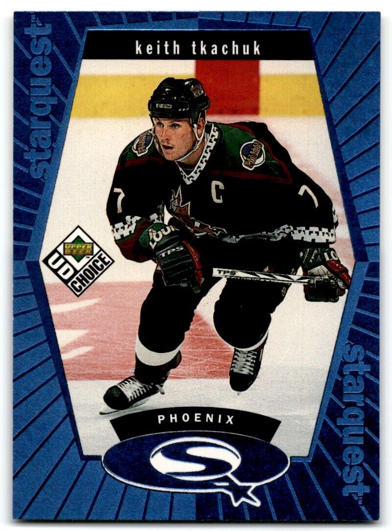 1998-99 UD Choice StarQuest Blue Keith Tkachuk Phoenix Coyotes #SQ30