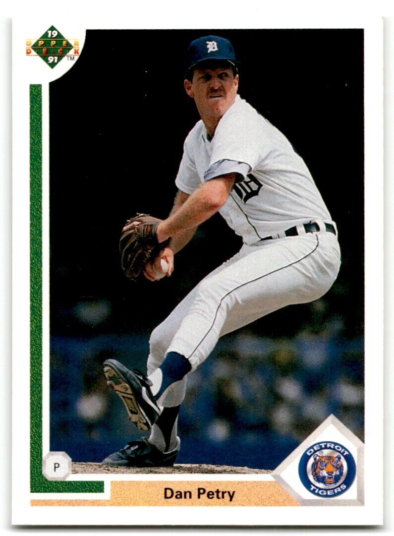 1991 Upper Deck Dan Petry Detroit Tigers #316