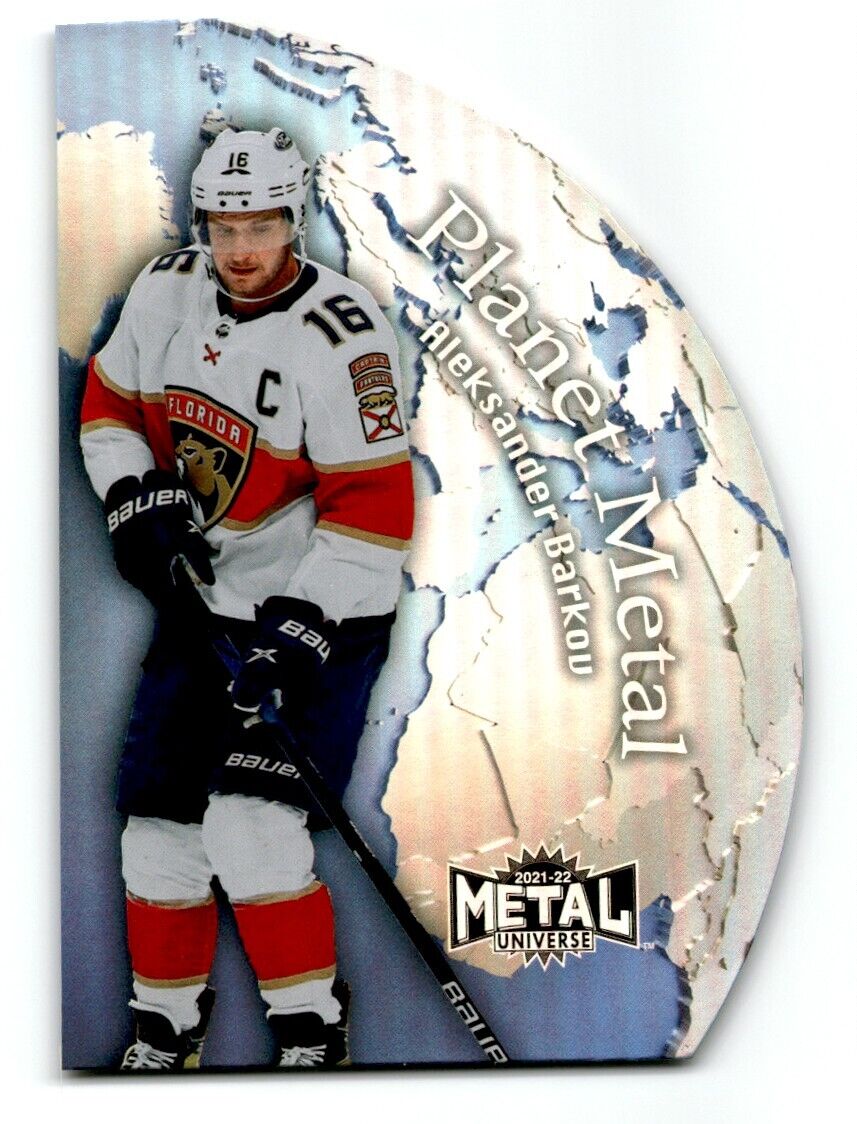 2021-22 Skybox Planet Metal Universe Aleksander Barkov Florida Panthers #109