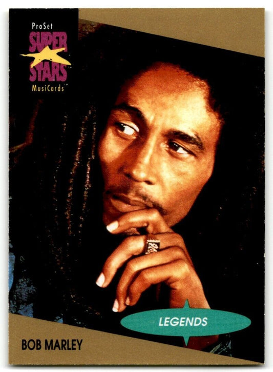 Bob Marley ProSet Super Star MusiCards (Card #16)