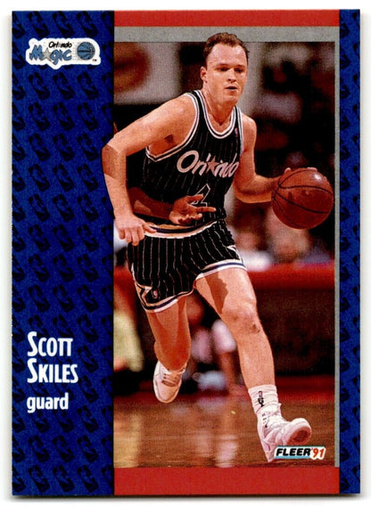 1991-92 Fleer Scott Skiles Orlando Magic #148