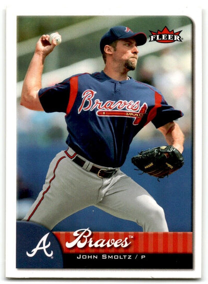 2007 Fleer John Smoltz Atlanta Braves #303A