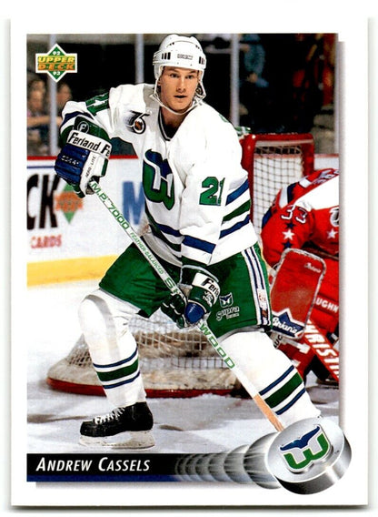 1992-93 Upper Deck Andrew Cassels Hartford Whalers #288