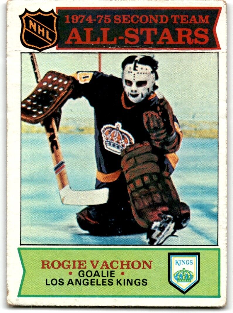 1975-76 Topps Rogie Vachon Los Angeles Kings #297