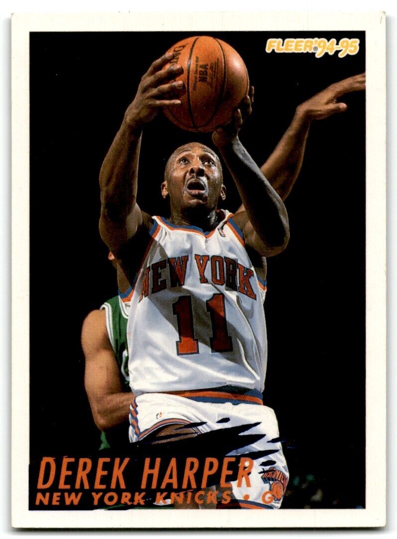 1994-95 Fleer Derek Harper New York Knicks #151