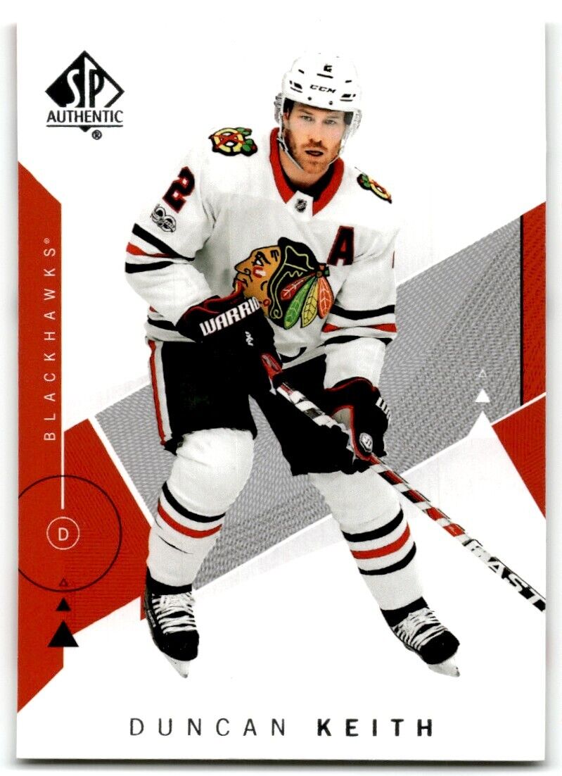 2018-19 SP Authentic Duncan Keith Chicago Blackhawks #82