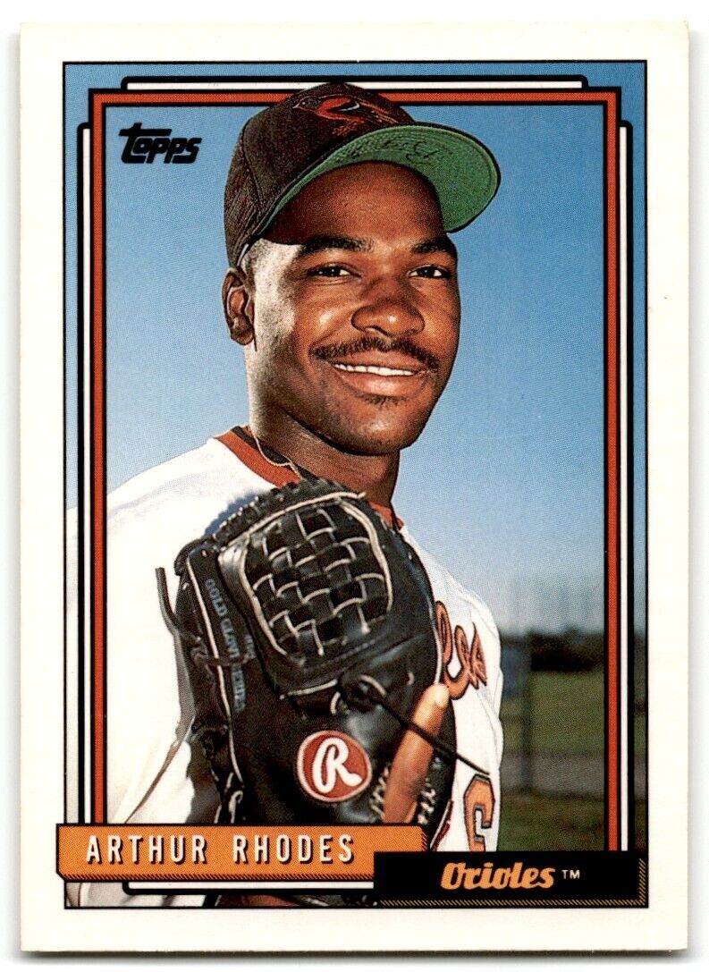 1992 Topps Arthur Rhodes Baltimore Orioles #771