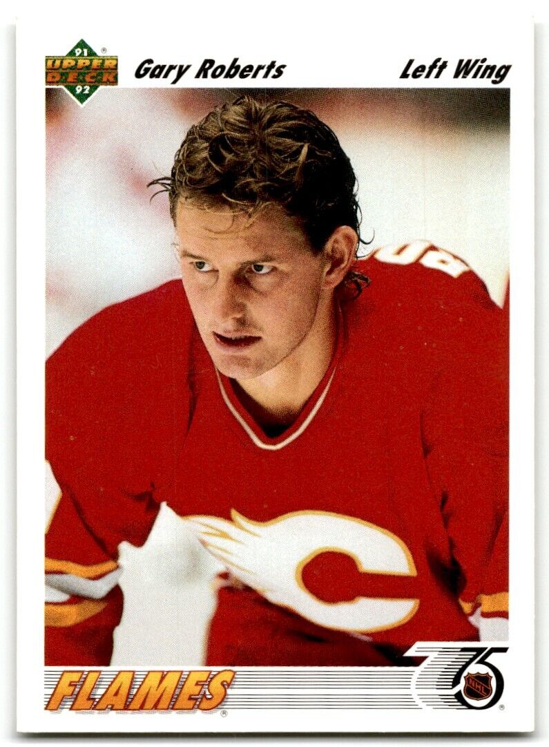 1991-92 Upper Deck Gary Roberts Calgary Flames #190