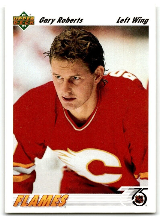 1991-92 Upper Deck Gary Roberts Calgary Flames #190