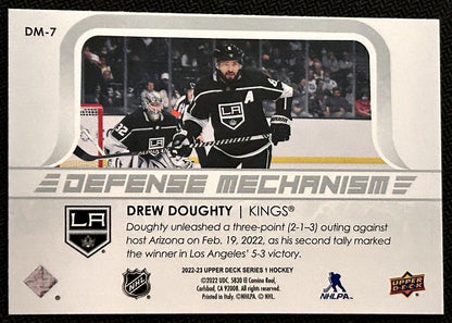 2022-23 Upper Deck Defense Mechanism Drew Doughty Los Angeles Kings #DM-7