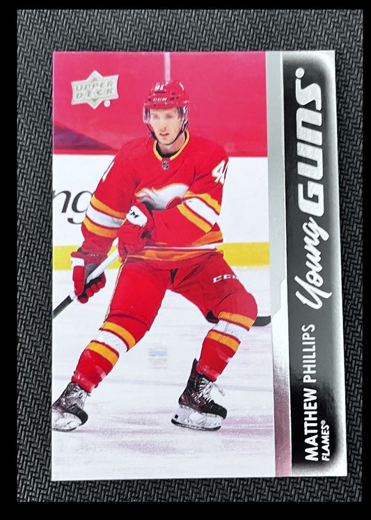 2021-22 Upper Deck Matthew Phillips Rookie Calgary Flames #482