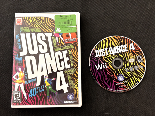 Just Dance 4 (Nintendo Wii)